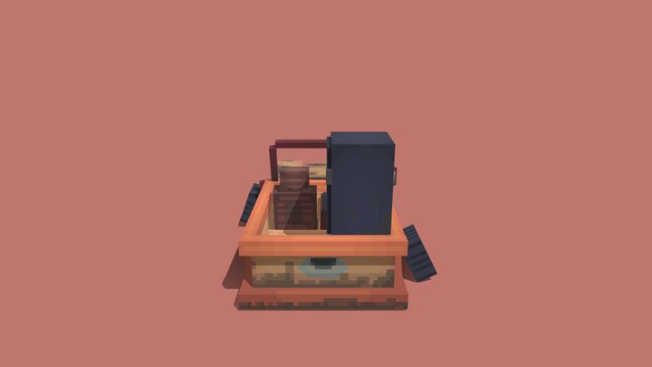 Crapy jeep 3D Model