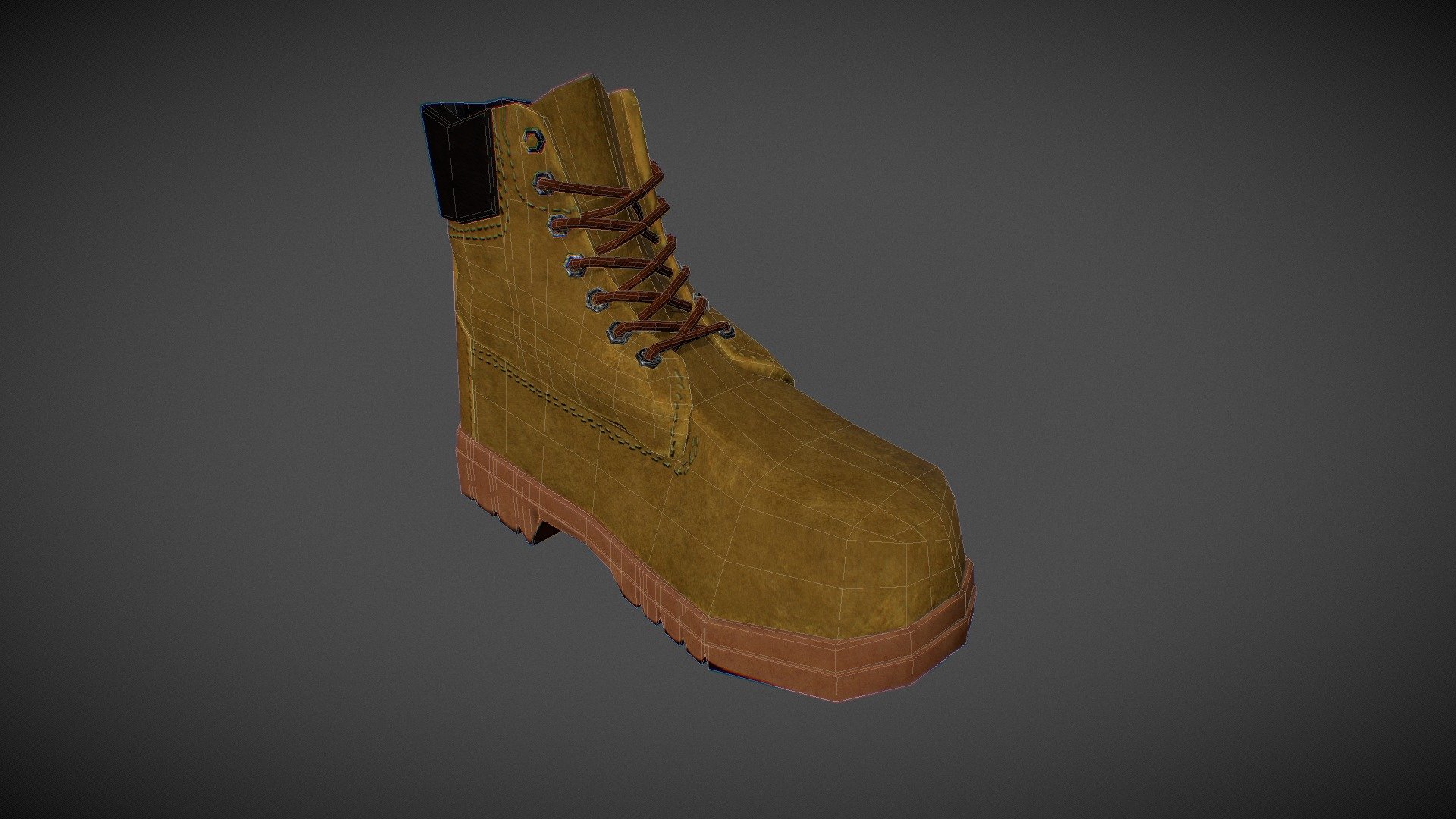 Timbs Low poly - Buy Royalty Free 3D model by CreysArt [740cecc ...