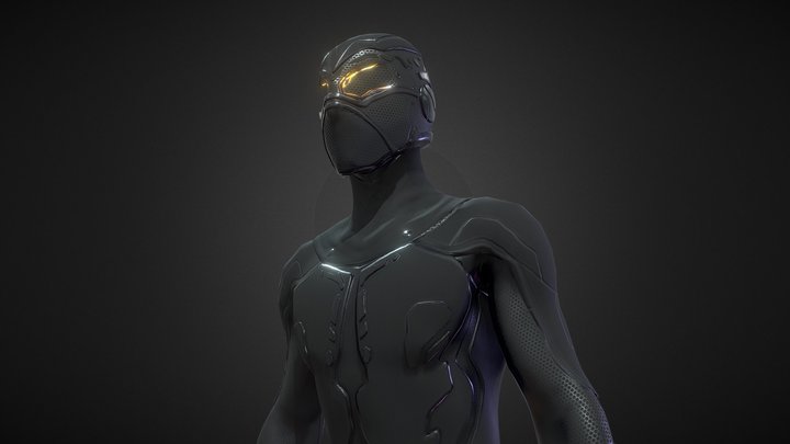 The Future Thief - Scifi Thief - Ngchipv 3D Model