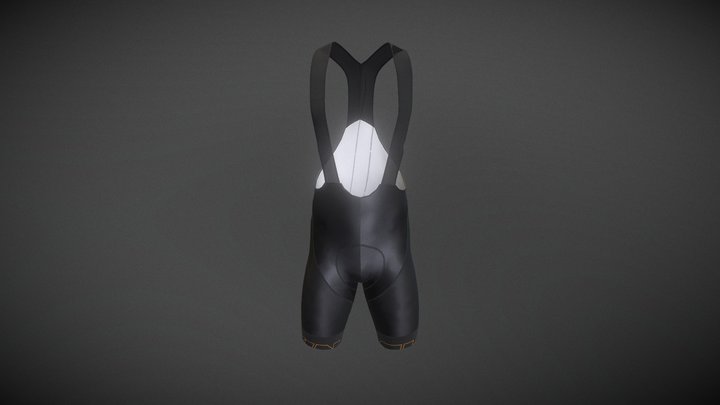 VIFRA® SKIN Bib Shorts 3D Model