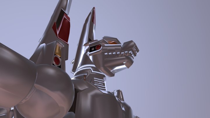 Super MechaGodzilla Poster Ver