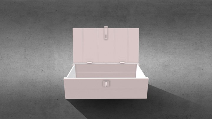 Dutch Crate 3D Model