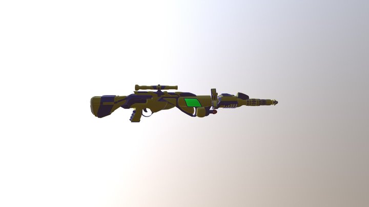 Weapon_colored_P_G_GAT 3D Model