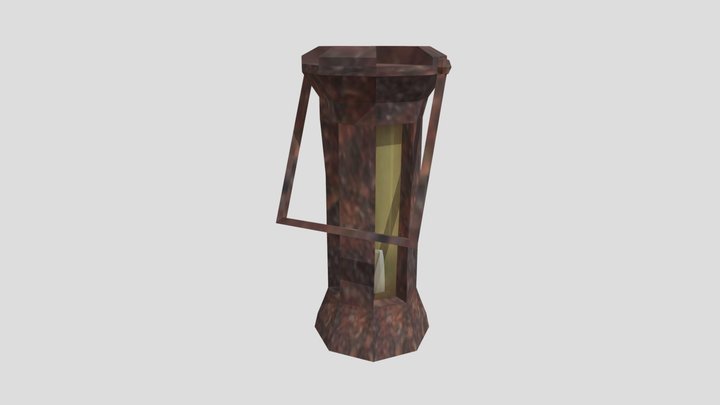 GEO_ Rust Lantern 3D Model