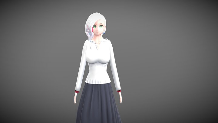 original character Fiss 3D Model