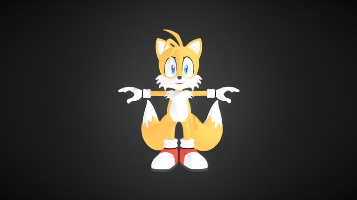 Miles Prower - "Tails" 3D Model