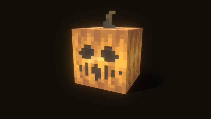 Halloween Pumpkin / Jack O' Lantern 3D Model