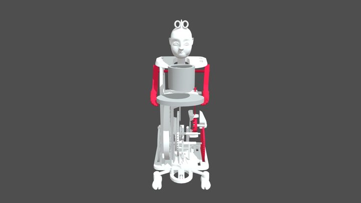 karakuri_animation_yunomi 3D Model
