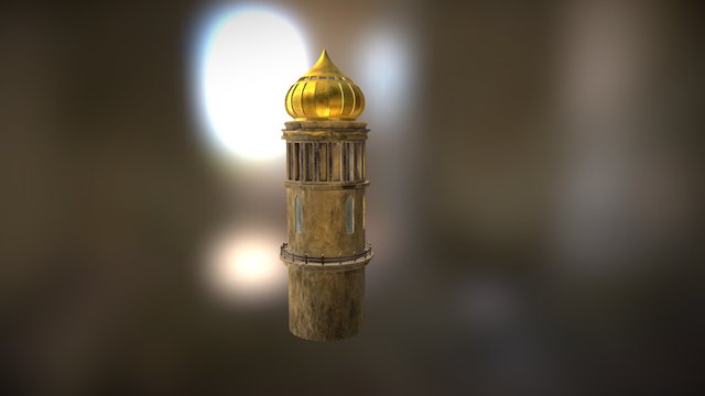 Tower Palace 3D Model