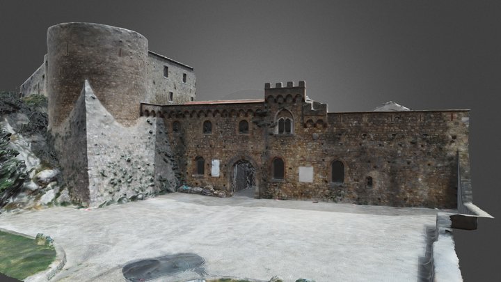 "Ducal Castle", Bovino (FG), Italy 3D Model