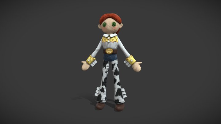 Jessie Toy Story 3D Model