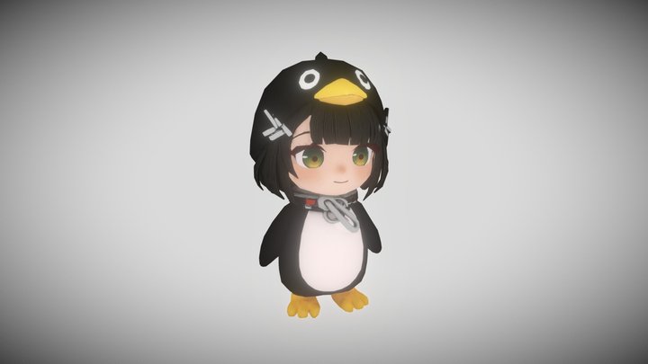 Cute Gugugaga 3D Model
