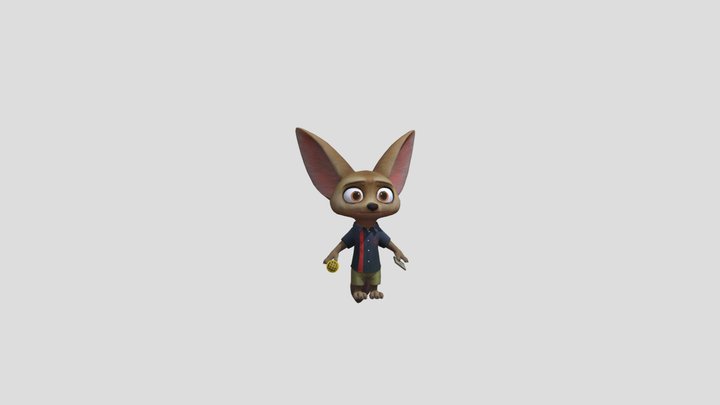 Finnick (Zootopia) – Modello 3D gratuito STL