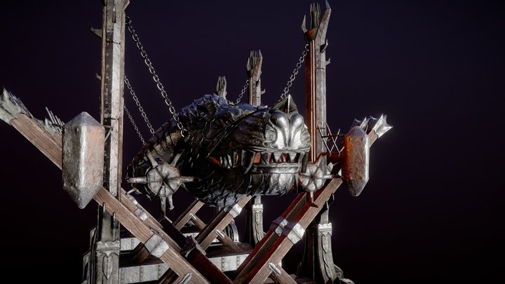 Grond, The Lord of the Rings 3D Model