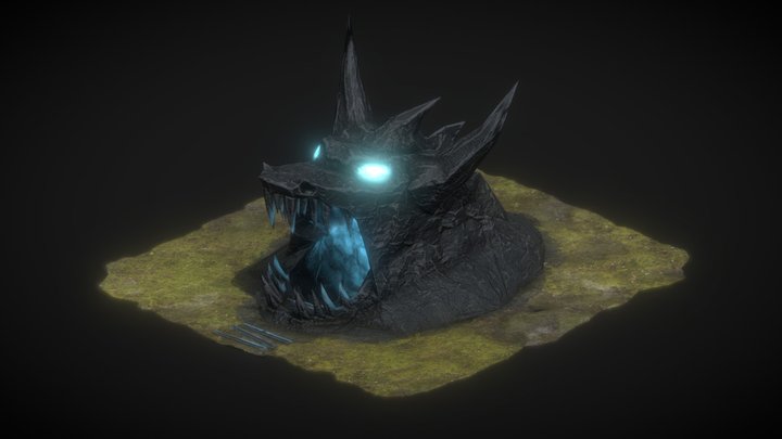 Dragon Head Cave 3D Model