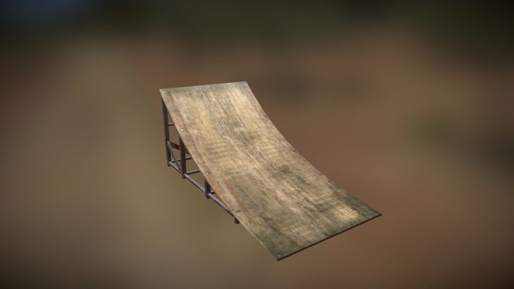 HoloTruck Mayhem - Large Ramp 3D Model