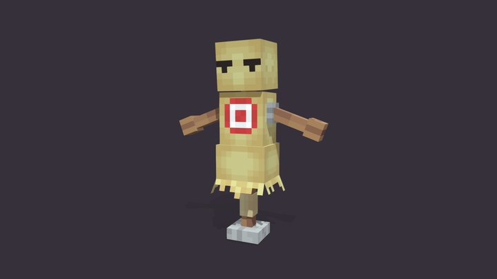 Medieval Dummy 3D Model