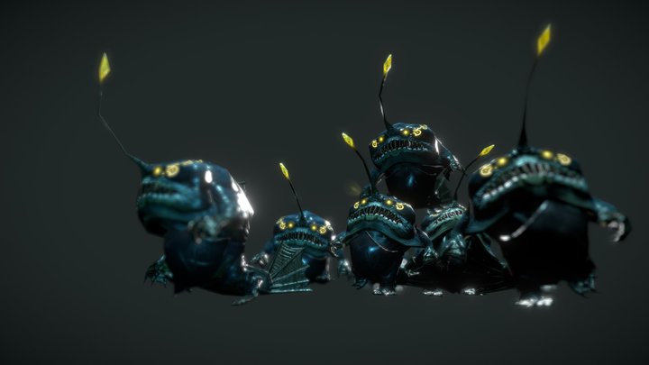 Merglin 3D Model