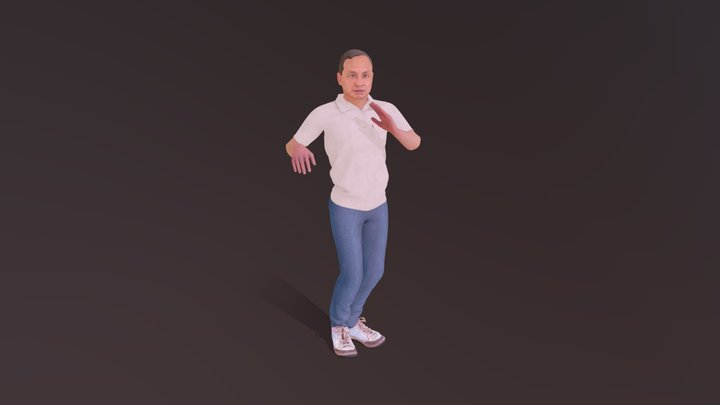 Rumba Dancing (8) 3D Model