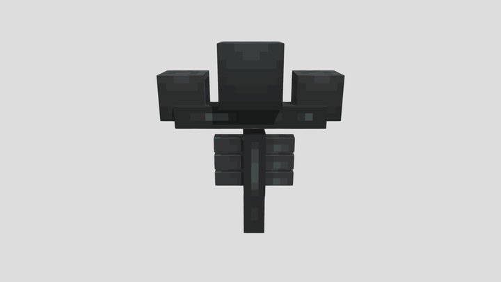 Wither Boss New Model Update 3D Model