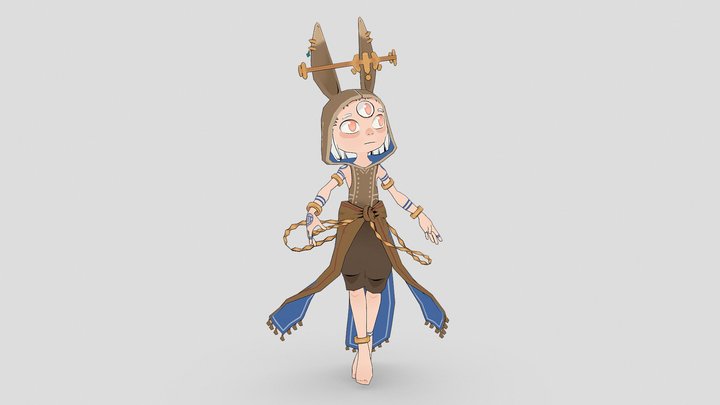 Jordi-Abad_Prueba-nº1_Pose-Outline 3D Model