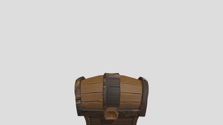 Treasure Chest Animations 3D Model