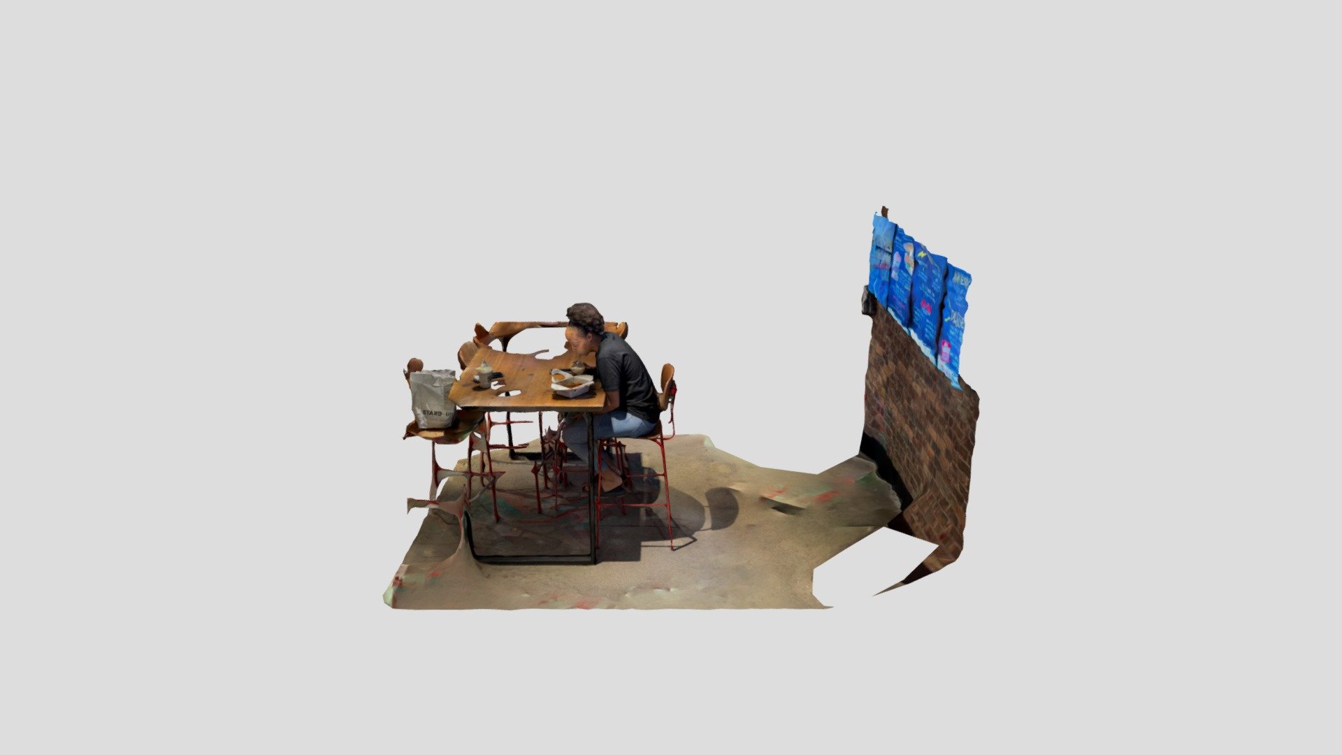 Stand up Burger joint Download Free 3D model by roman (ceoroman.c