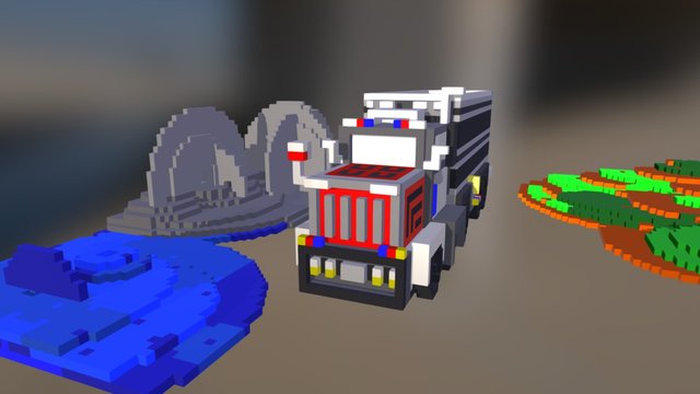 Optimus Prime 3D Model