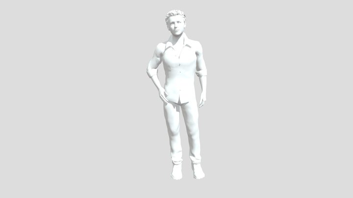 Tom Holland Spiderman Cast 3D Model