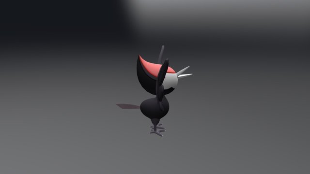 Pokemon Sun and Moon New Bird 3D Model