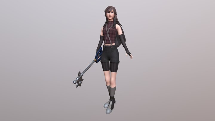 Original character - Aria 3D Model