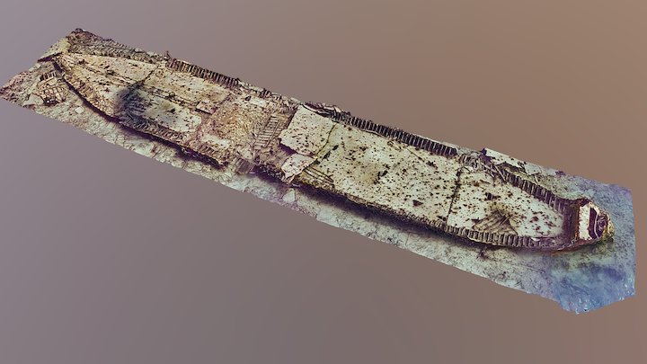Benwood Shipwreck, FKNMS (June 2017) 3D Model