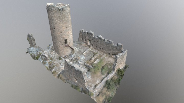 Castel de les Escaules 3D Model