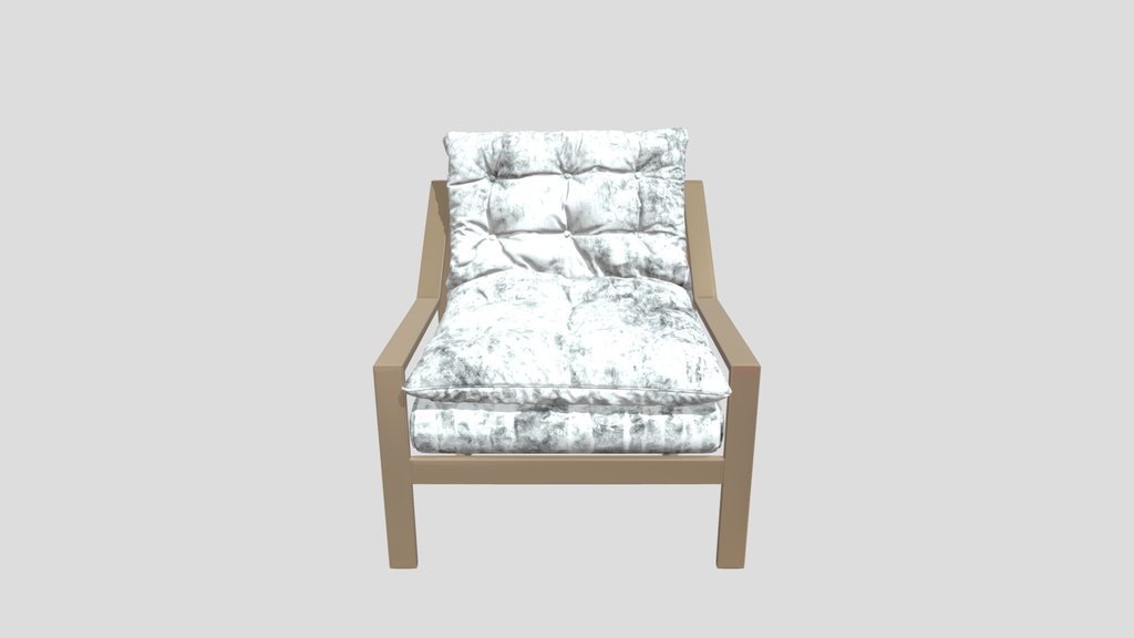 Loft Concept Accent Velvet Armchair
