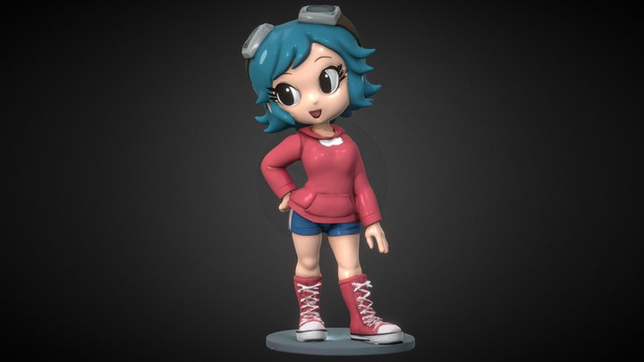 Ramona Flowers 3D Model