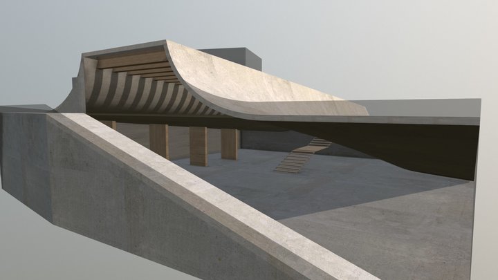 Cite de L'Ocean Museum Transformation 3D Model