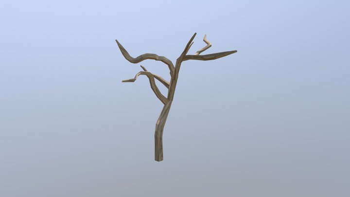 Árvore Seca 3D Model