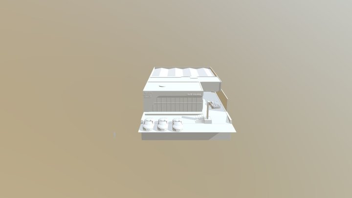 Audi Car Dealership 3D Model