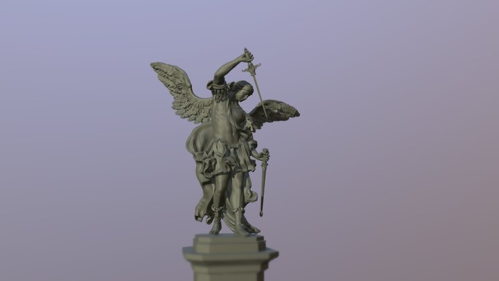 San Michele Arcangelo 3D Model
