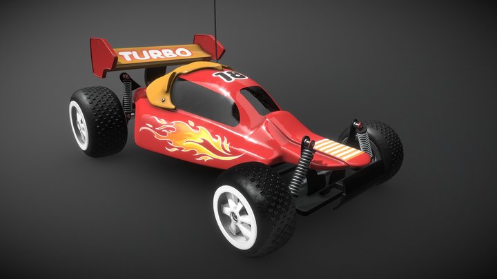 RC Car 3D Model