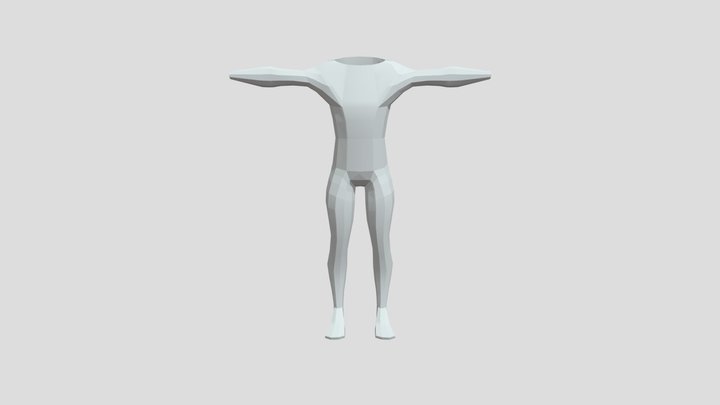 provisional human 3D Model