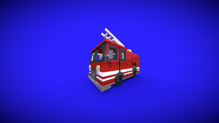 firetruck 3D Model