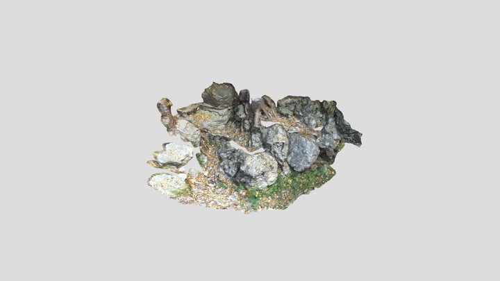 Stones on the Volga bank 3D Model
