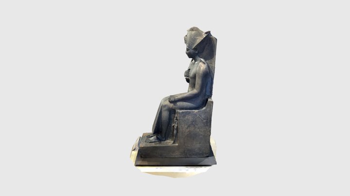 Statua di Ramesse II 3D Model