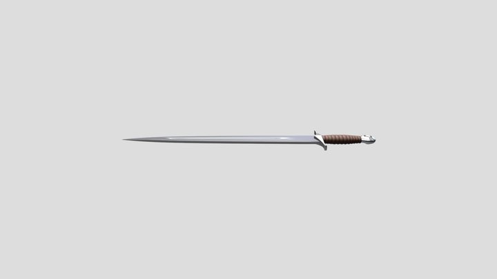 medieval sword 3D Model