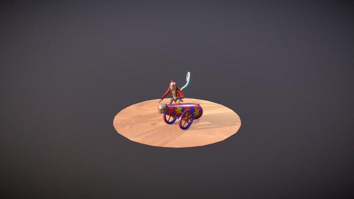 RoboChimp 3D Model