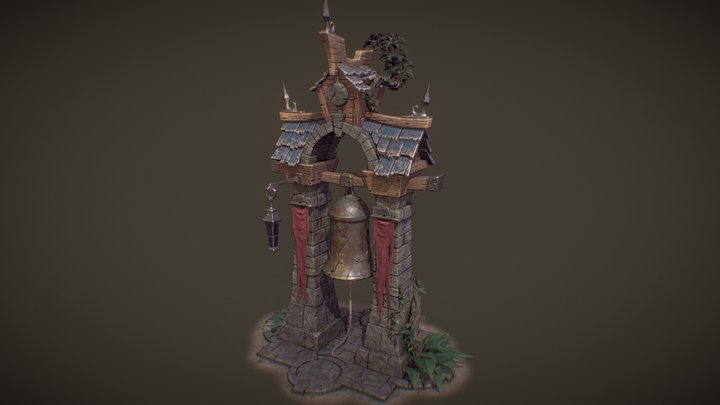 Ancient bell 3D Model