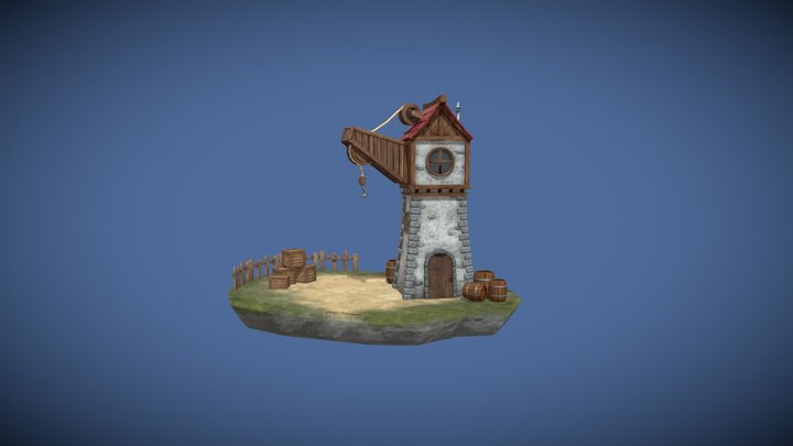 Fantasy Islands : Cargo Point 3D Model