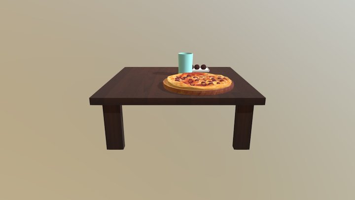 Pizza 3D Model