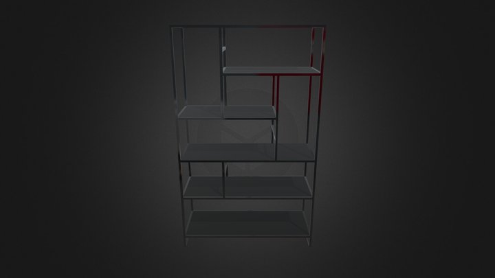 modern shelf 3D Model